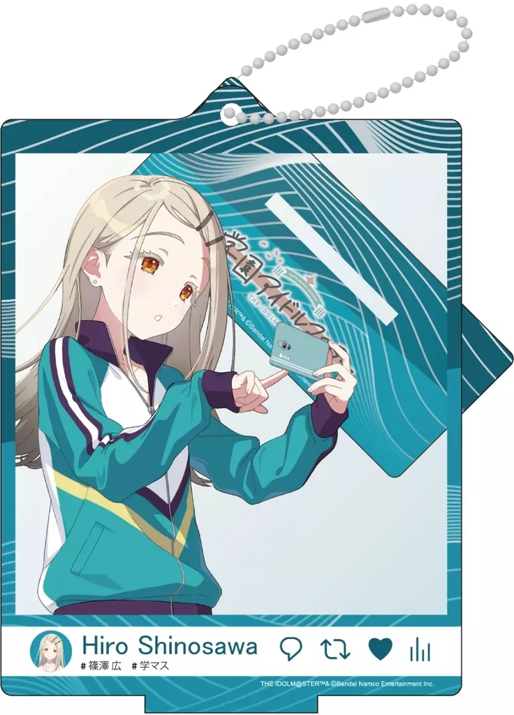 篠澤広 トレーニング服 Ver. 自撮り風アクリルスタンド 「学園アイドルマスター」