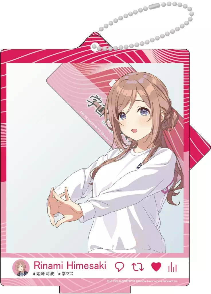 姫崎莉波 トレーニング服 Ver. 自撮り風アクリルスタンド 「学園アイドルマスター」