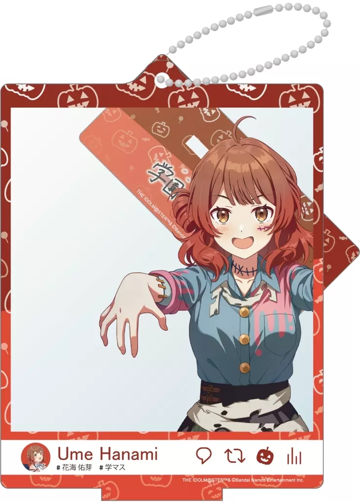 花海佑芽 「The Rolling Riceball ’24ハロウィン」 自撮り風アクリルスタンド 「学園アイドルマスター」