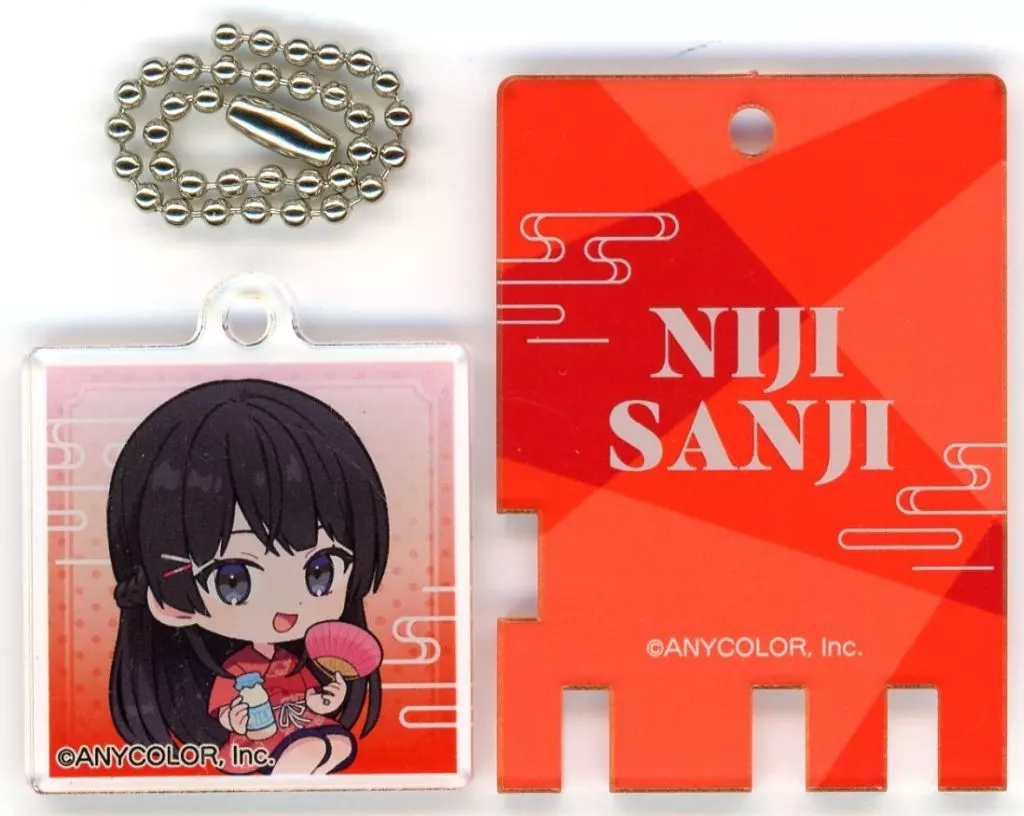月ノ美兎(ミニキャラ) 「バーチャルYouTuber にじさんじ×極楽湯・RAKU SPA ととのうにじさんじ 第三弾 トレーディング銭湯錠風」