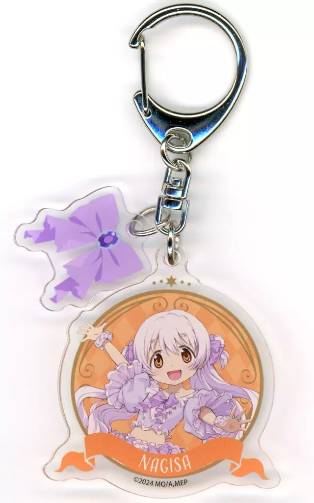 百江なぎさ リボンパーツ付アクリルチャーム 「魔法少女まどか☆マギカ Magia Exedra Magia Day 2025 -Half Anniversary-」