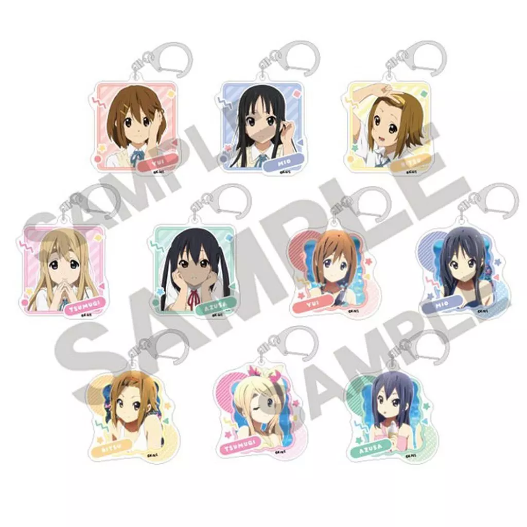 全10種セット 「けいおん! トレーディングアクリル」