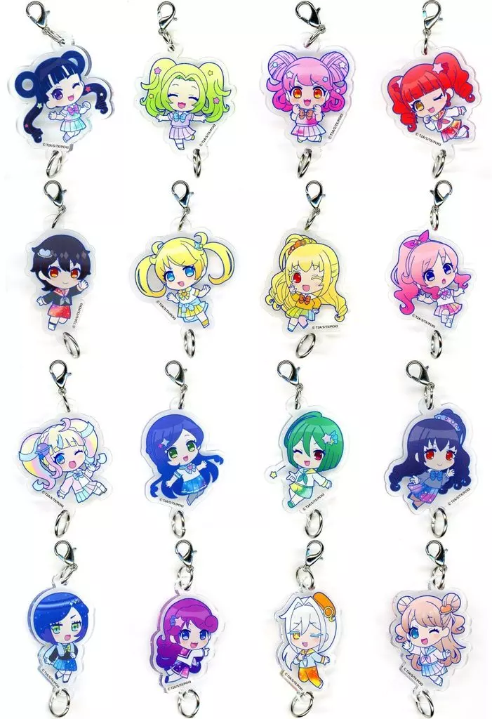 全16種セット 「キラッとプリ☆チャン スペースシップアドベンチャー トレーディングアクリルチャーム」