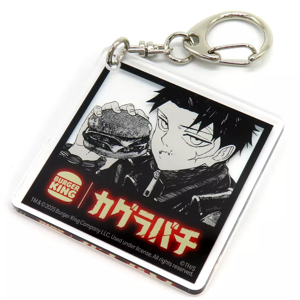 六平千鉱 オリジナルアクリル 「カグラバチ×バーガーキング」 フレームスモークセット注文特典