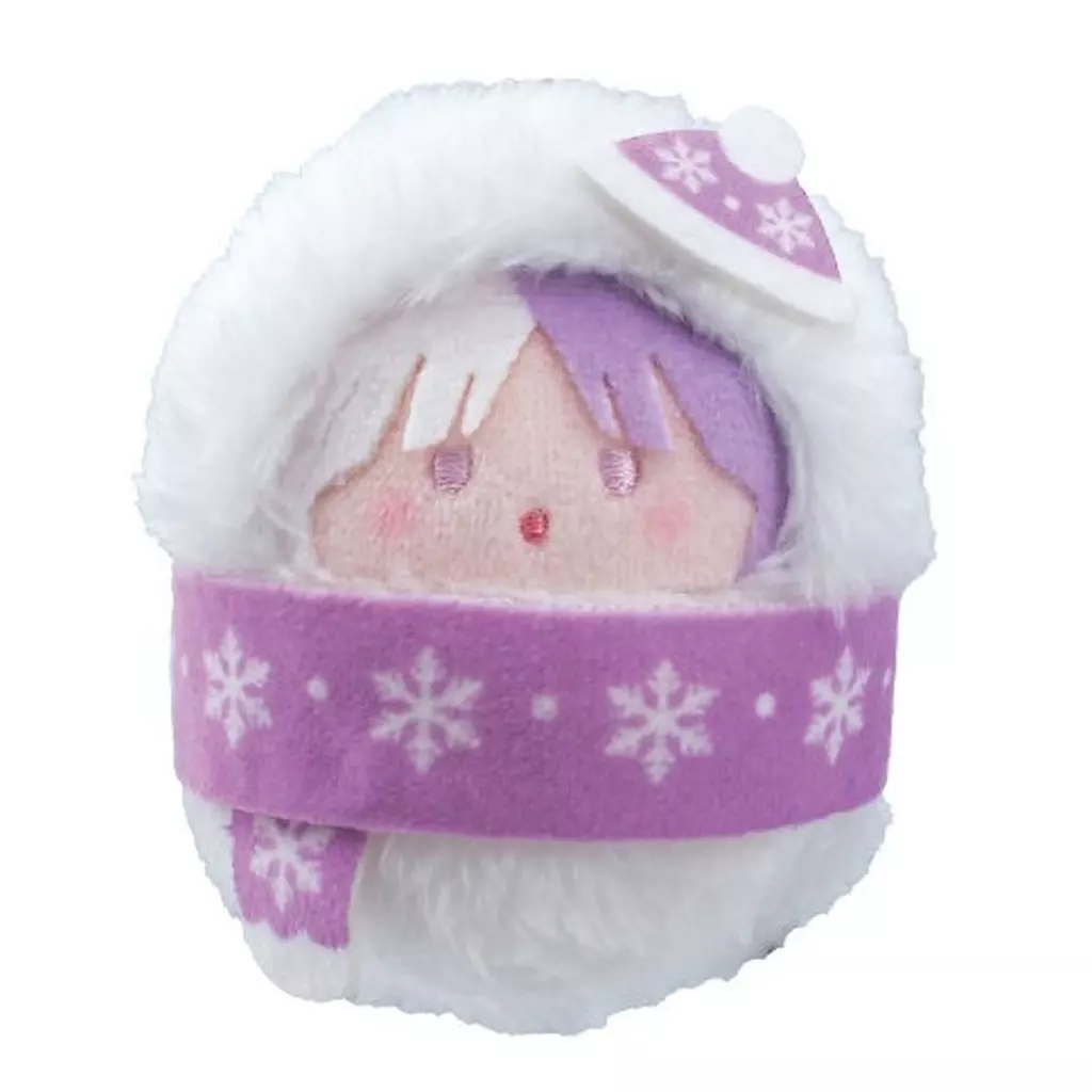 ぬいぐるみマスコット・ぬいぐるみバッジ　シグマ 「文豪ストレイドッグス くるみたぴぬい雪だるまVer.」