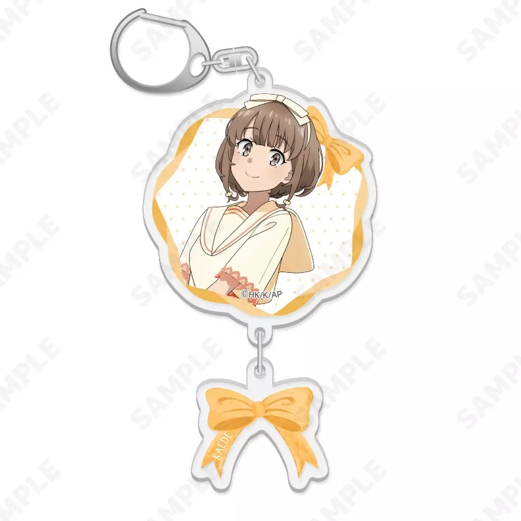2.梓川花楓(セーラーワンピース) 2連アクリル 「青春ブタ野郎シリーズ」