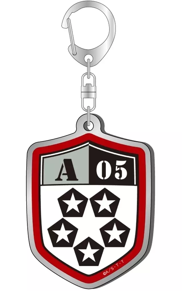 嵐山隊エンブレム 黒ベストスーツver. 第3弾 メタルアクキー 「ワールドトリガー」