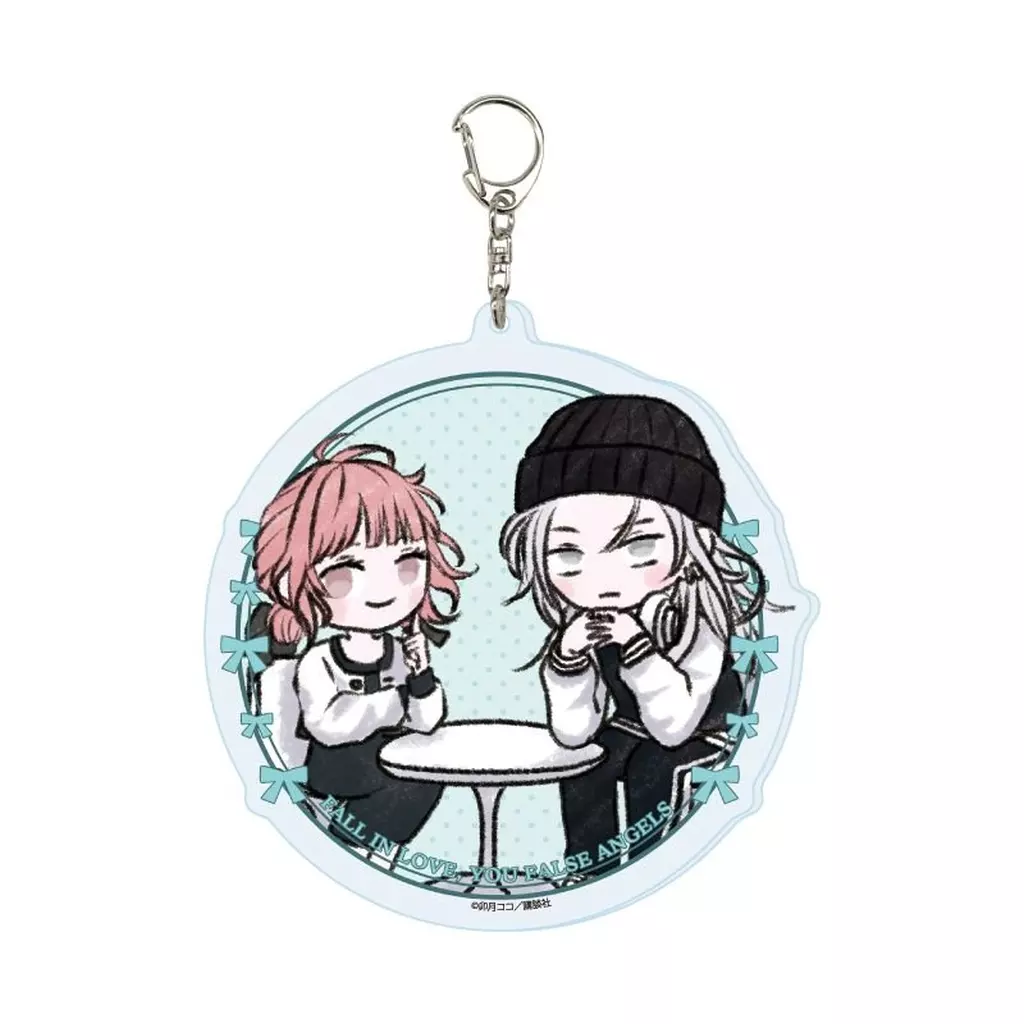 02.桂おとぎ＆一刻(私服ver.) グラフアートイラスト デカアクリル 「恋せよまやかし天使ども」