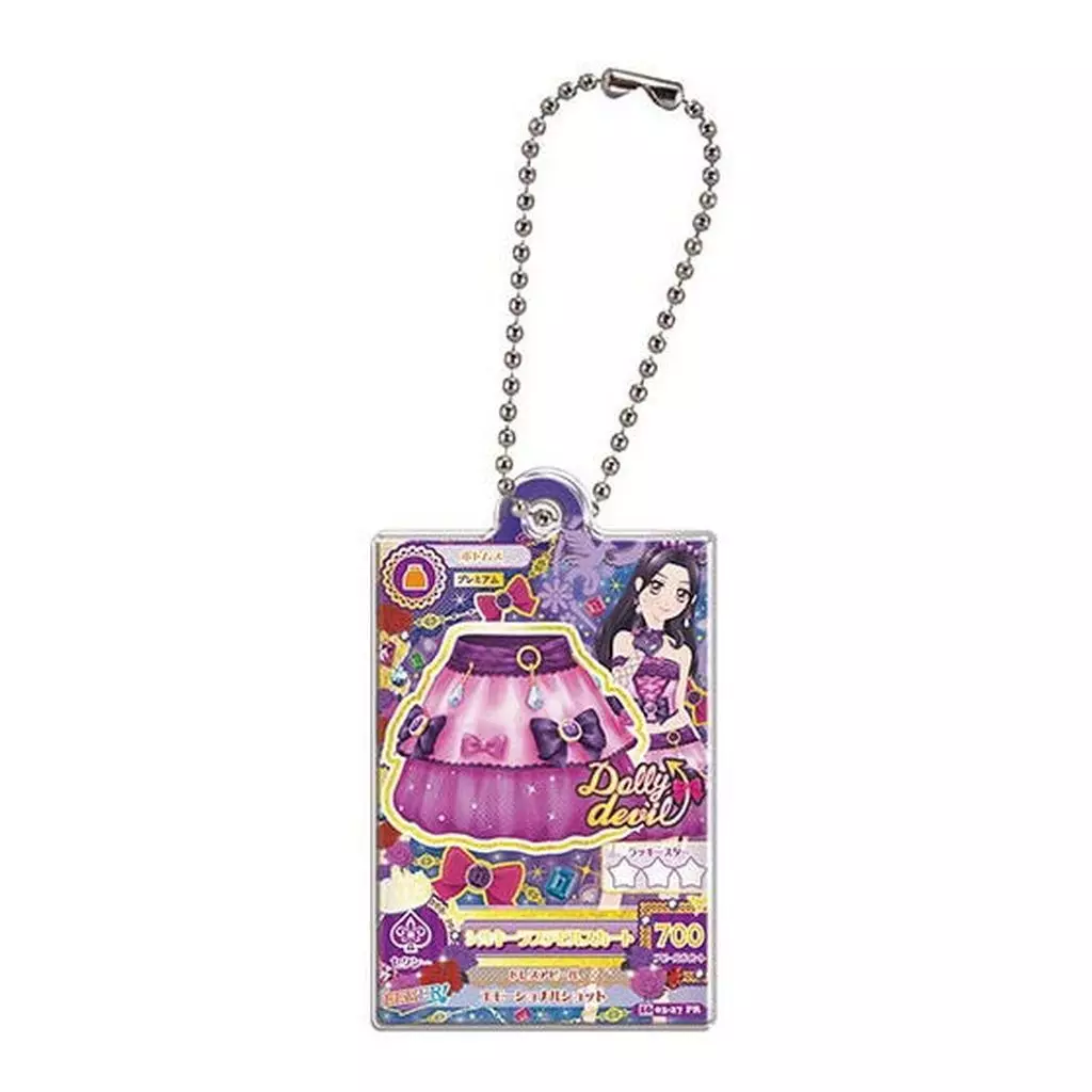 シルキーラブデビルスカート 「アイカツ!×プリパラ だれでもアクリルチャーム1」
