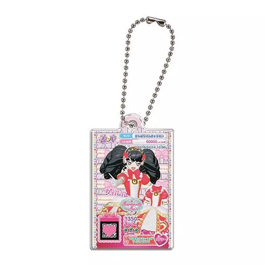 マリオネットミューレッドサイリウムワンピ 「アイカツ!×プリパラ だれでもアクリルチャーム1」