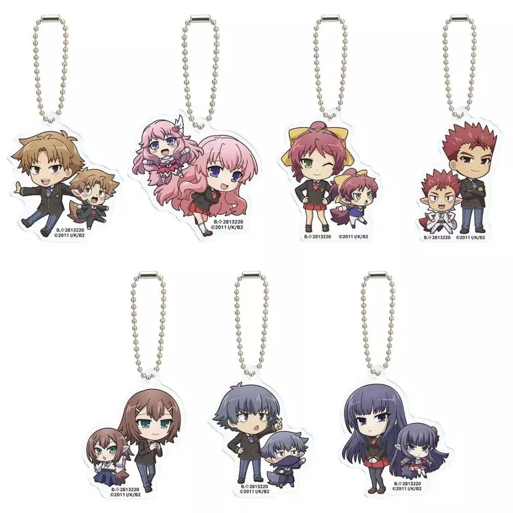 全7種セット 「バカとテストと召喚獣 アクリルチャーム」