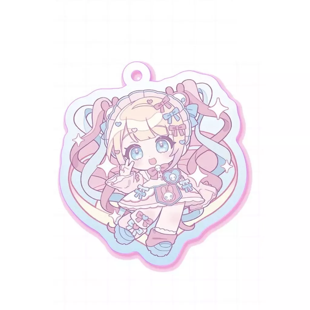 超絶最かわてんしちゃん ファンシーアクキー 「NEEDY GIRL OVERDOSE」
