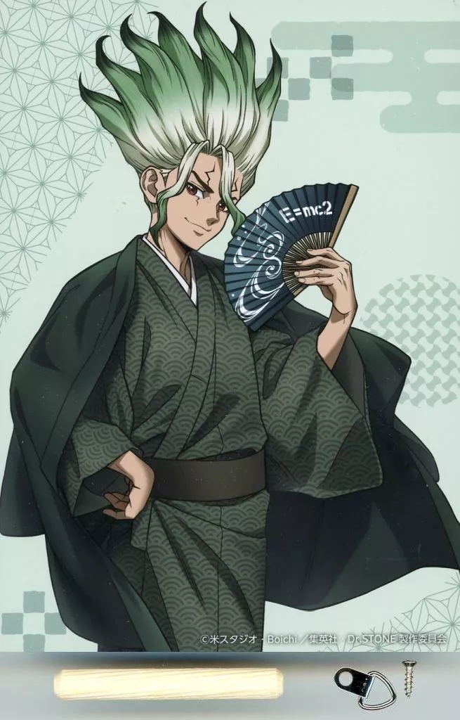 Dr.stone 石神千空あさぎりゲンToho10周年フェイバリットパネル2L 公式オンラインストアDr.STONE 描き下ろし2Lフェイバリットパネル 石神