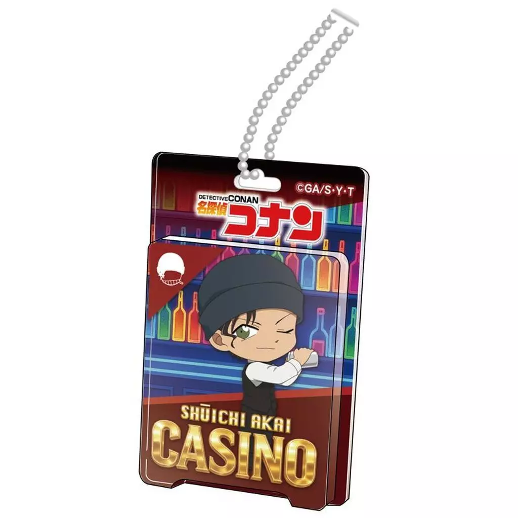 赤井秀一 ブリスターパッケージ風アクリルボールチェーン カジノコレクション 「名探偵コナン」