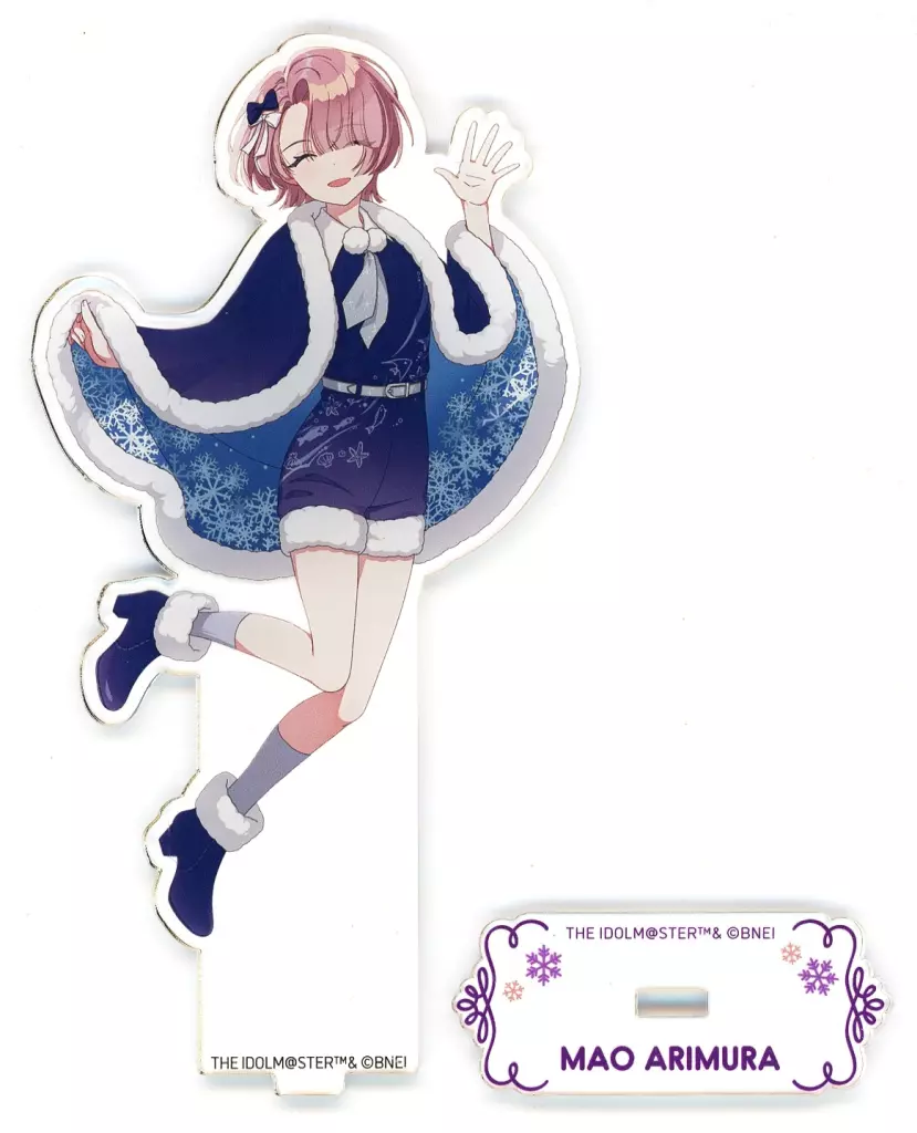 有村麻央 描き下ろしアクリルスタンド 「学園アイドルマスター×横浜・八景島シーパラダイス 初星パラダイス」