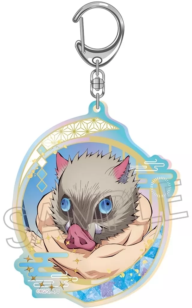 嘴平伊之助 オーロラアクリル 「鬼滅の刃」