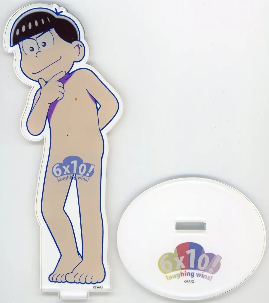 一松(裸) スキ松 アクリルスタンド 描き下ろしver. 「おそ松さん 10周年記念POPUP＆展示会 6×10! laughing wins!」_image