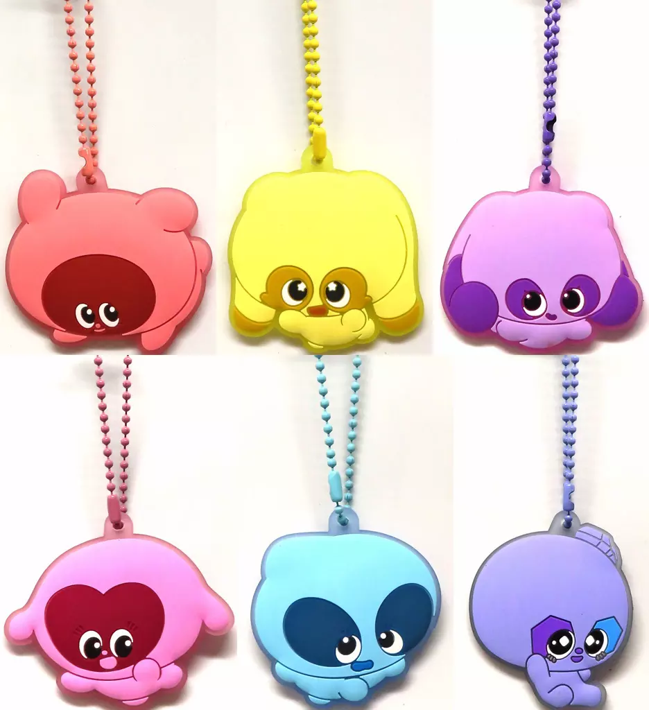全6種セット 「ぷにるんず ぷに3 ぷっくりラバーマスコットくりあ」