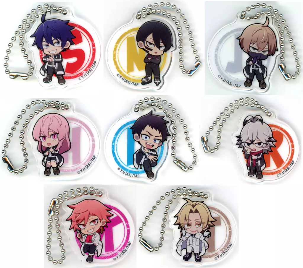 全8種セット 「桃源暗鬼 アクリルキーチェーン(2025年10月版)」