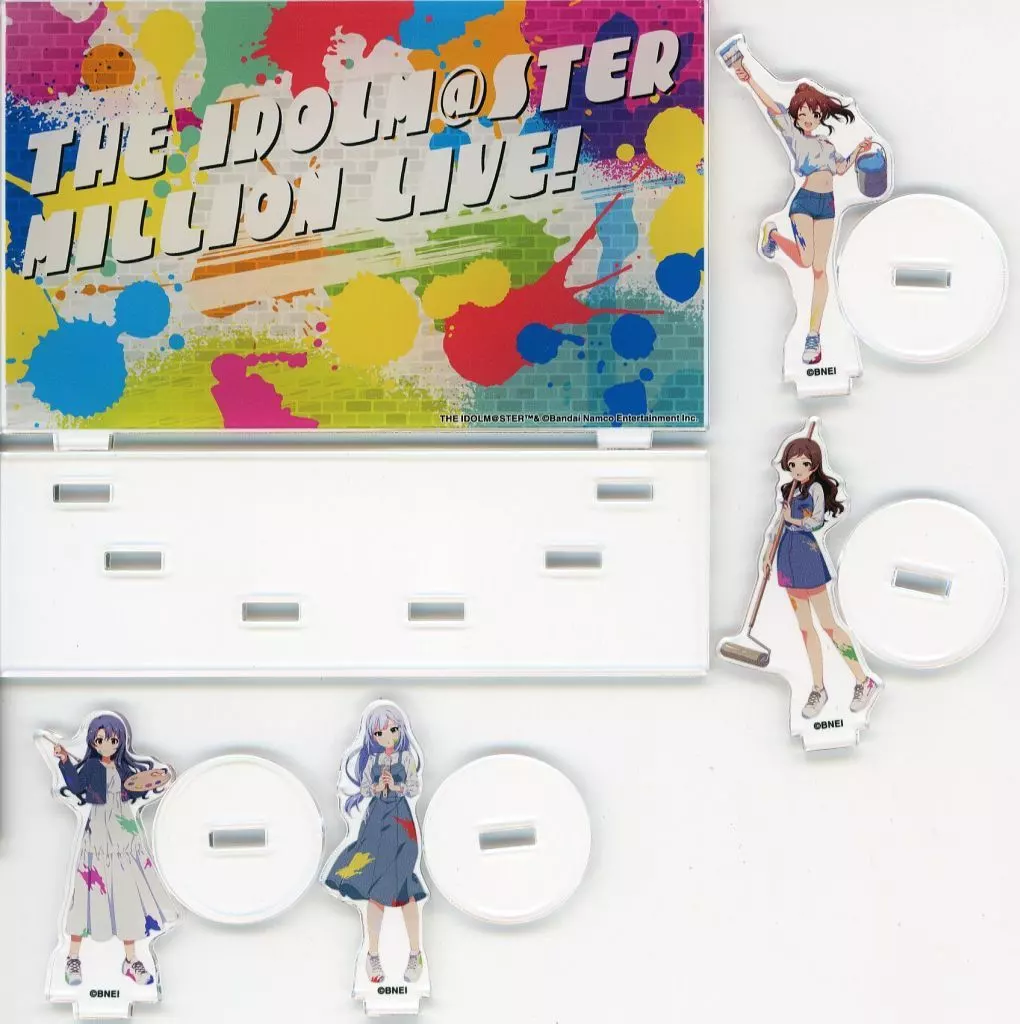 4人ver. アクリルジオラマ ペインタースタイル 「アイドルマスター ミリオンライブ!」