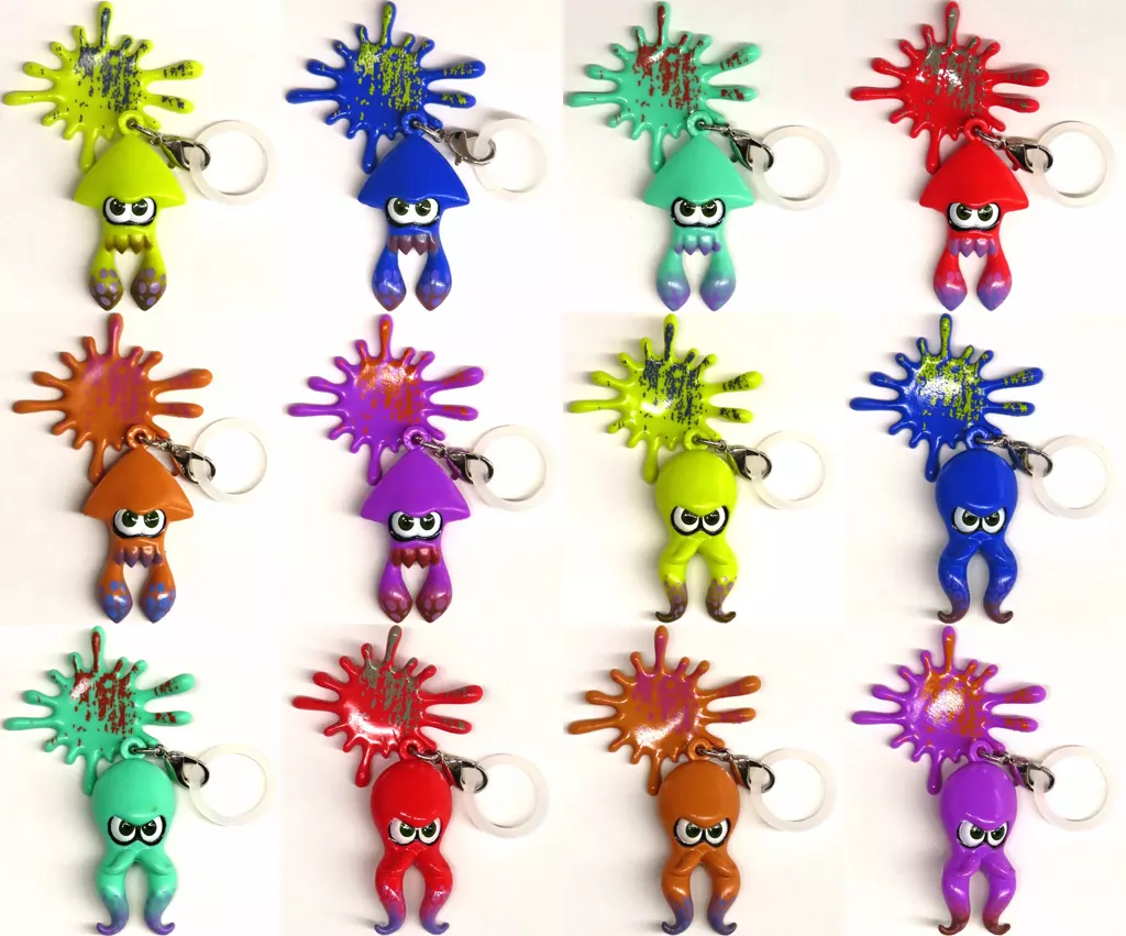 全12種セット 「スプラトゥーン3 アイコンチャームマスコット」