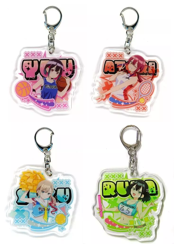 全4種セット アクリル 「くじプラ ばっどがーる オンラインくじ」 C賞