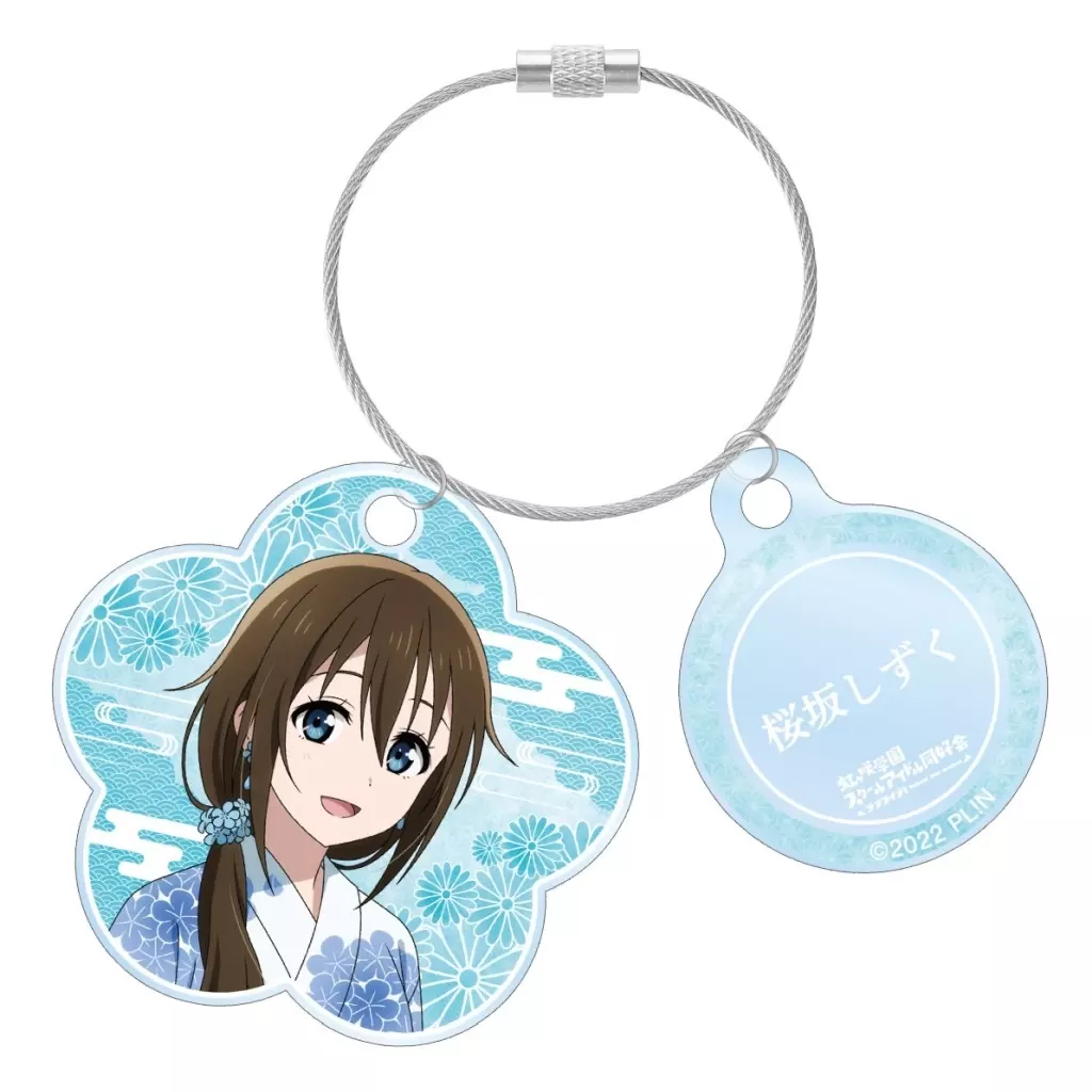 桜坂しずく 描き下ろし 縁日ver. 2連ワイヤーアクリル 「ラブライブ!虹ヶ咲学園スクールアイドル同好会」