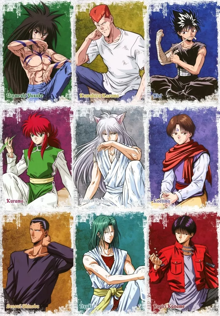 全9種セット A4アートボード 「WEBくじ 幽☆遊☆白書 第14弾～After the battle～」 D賞