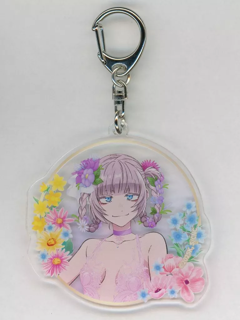 七草ナズナ 花ドレス アクリルチャーム 「くじ引き堂 TVアニメ よふかしのうた 七草ナズナBirthdayくじ Vol.3」 C-1賞