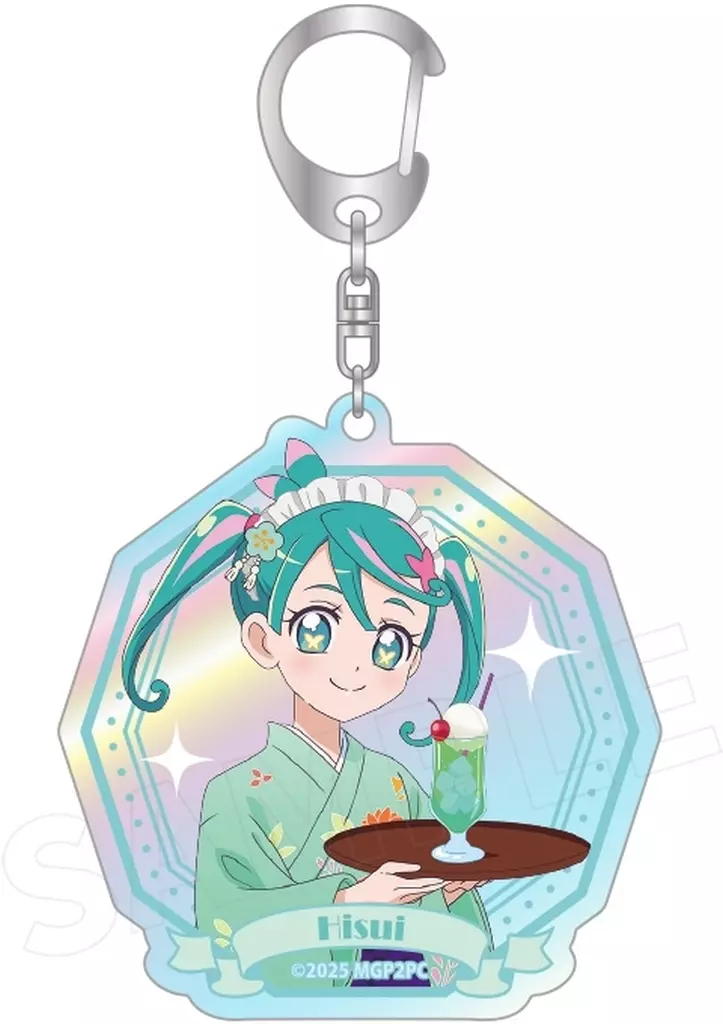 D.ひすい(甘味処ver.) 描き下ろし オーロラアクリル 「魔法つかいプリキュア!!～MIRAI DAYS～」