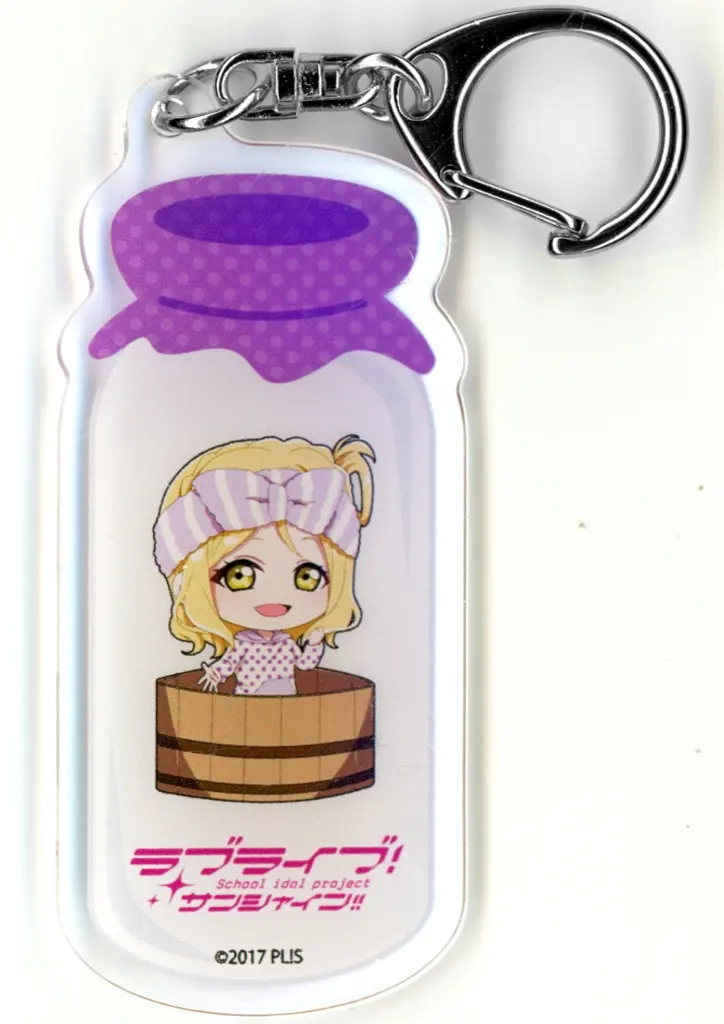 小原鞠莉 「ラブライブ!サンシャイン!!×押上温泉 大黒湯×コガネキッチン ミニキャライラスト アクリル」