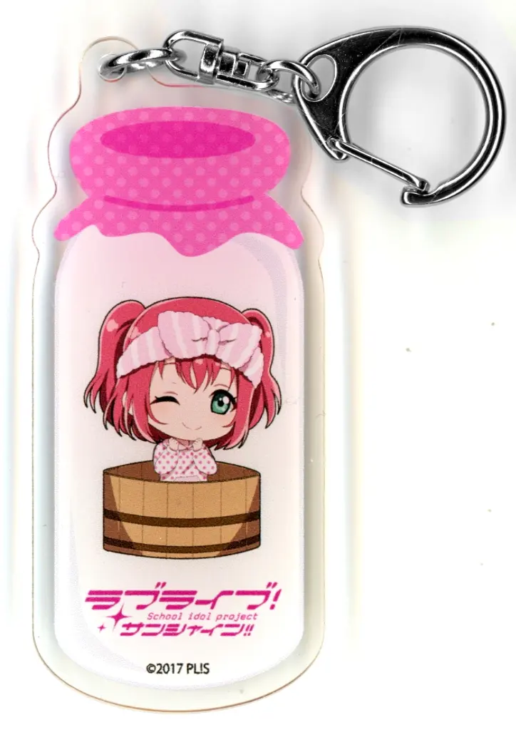 黒澤ルビィ 「ラブライブ!サンシャイン!!×押上温泉 大黒湯×コガネキッチン ミニキャライラスト アクリル」