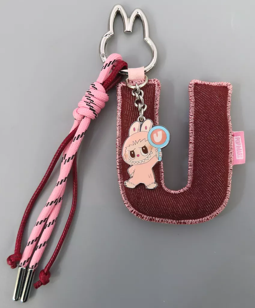 U 「POPMART THE MONSTER PIN FOR LOVE シリーズ アルファベットペンダント(N-Z)」