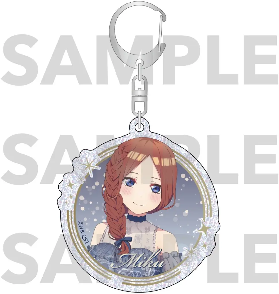 中野三玖 Night sky color Dress ラメアクリル 「五等分の花嫁＊ アニメガ×ソフマップ先行販売フェア」