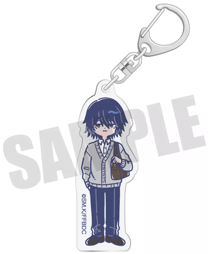 夏沢朔 れとぽぷ アクリル 「薫る花は凛と咲く」