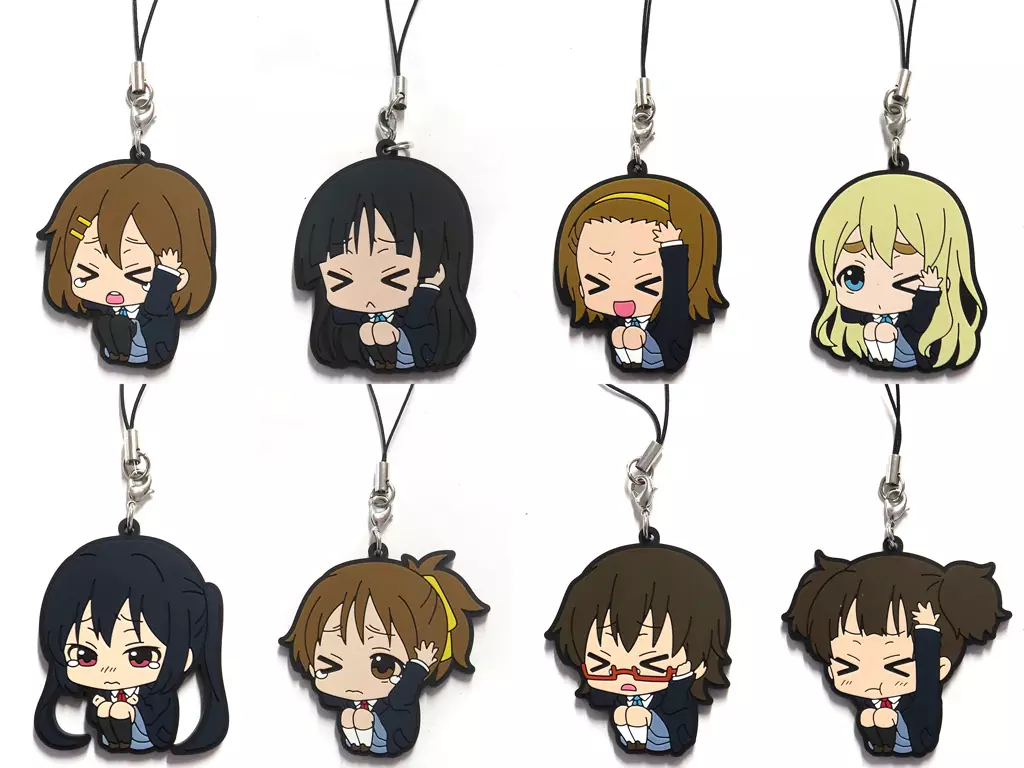全8種セット 「けいおん! ラバーコレクション ViVimus」