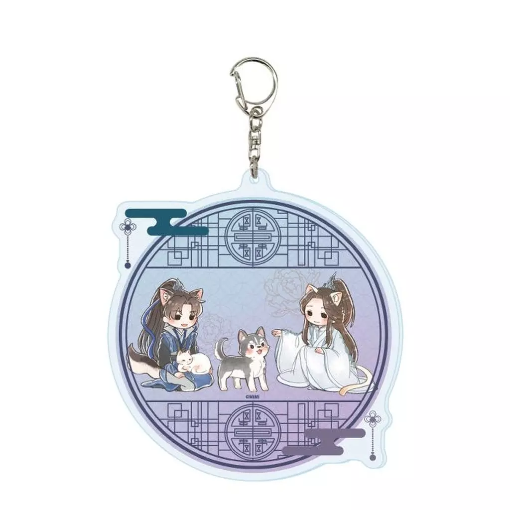 03.墨燃(現世)＆楚晩寧(グラフアートイラスト) デカアクリル 「二哈と彼の白猫師尊」