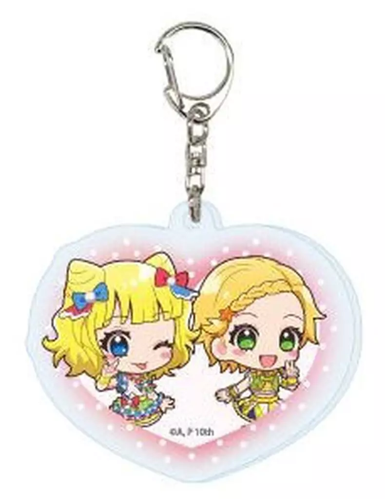 北条そふぃ＆新条ひなき 「アイカツ!×プリパラ THE MOVIE -出会いのキセキ!- トレーディングアクリル 01.ミニキャライラスト」