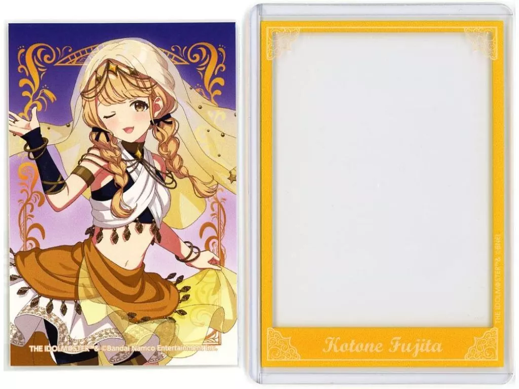 藤田ことね 「学園アイドルマスター 初星学園 Arabian Cafe×animatecafe トレーディングデコケース(カード1枚入り) アラビアンver.」