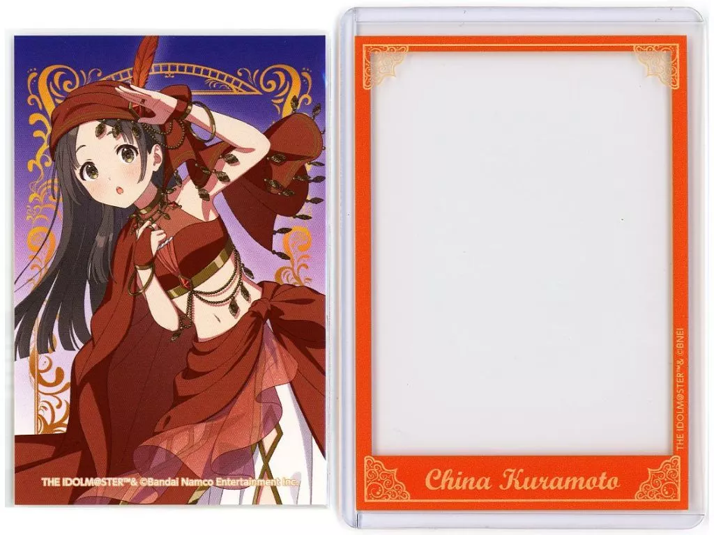 倉本千奈 「学園アイドルマスター 初星学園 Arabian Cafe×animatecafe トレーディングデコケース(カード1枚入り) アラビアンver.」
