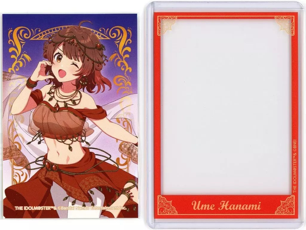 花海佑芽 「学園アイドルマスター 初星学園 Arabian Cafe×animatecafe トレーディングデコケース(カード1枚入り) アラビアンver.」