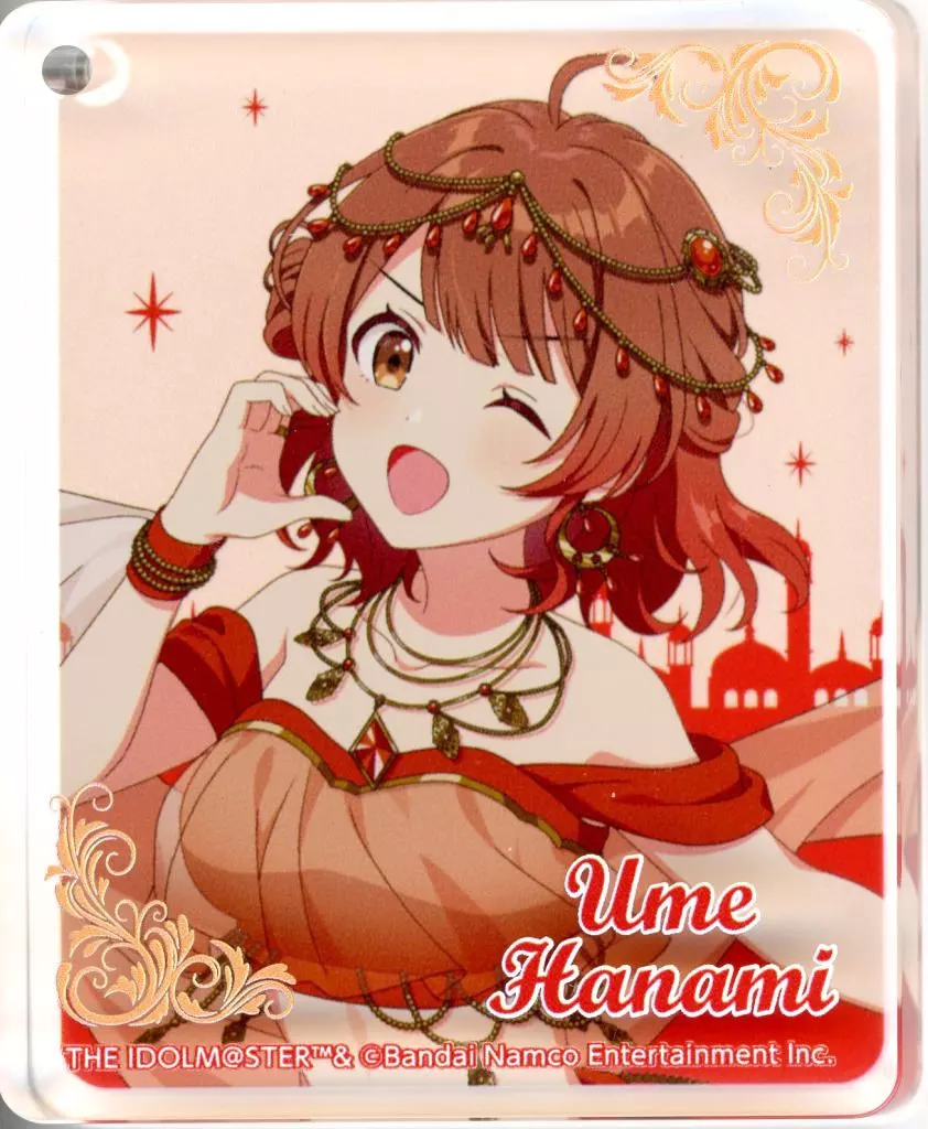 花海佑芽 「学園アイドルマスター 初星学園 Arabian Cafe×animatecafe CoLotta トレーディングアクリルプレート アラビアンver.」