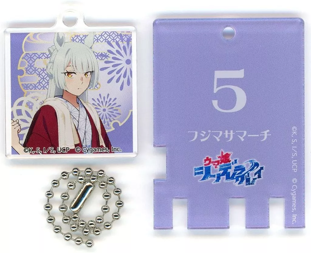 フジマサマーチ 「ウマ娘 シンデレラグレイ×極楽湯・RAKU SPA カサマツの湯 トレーディング銭湯錠風(等身)」