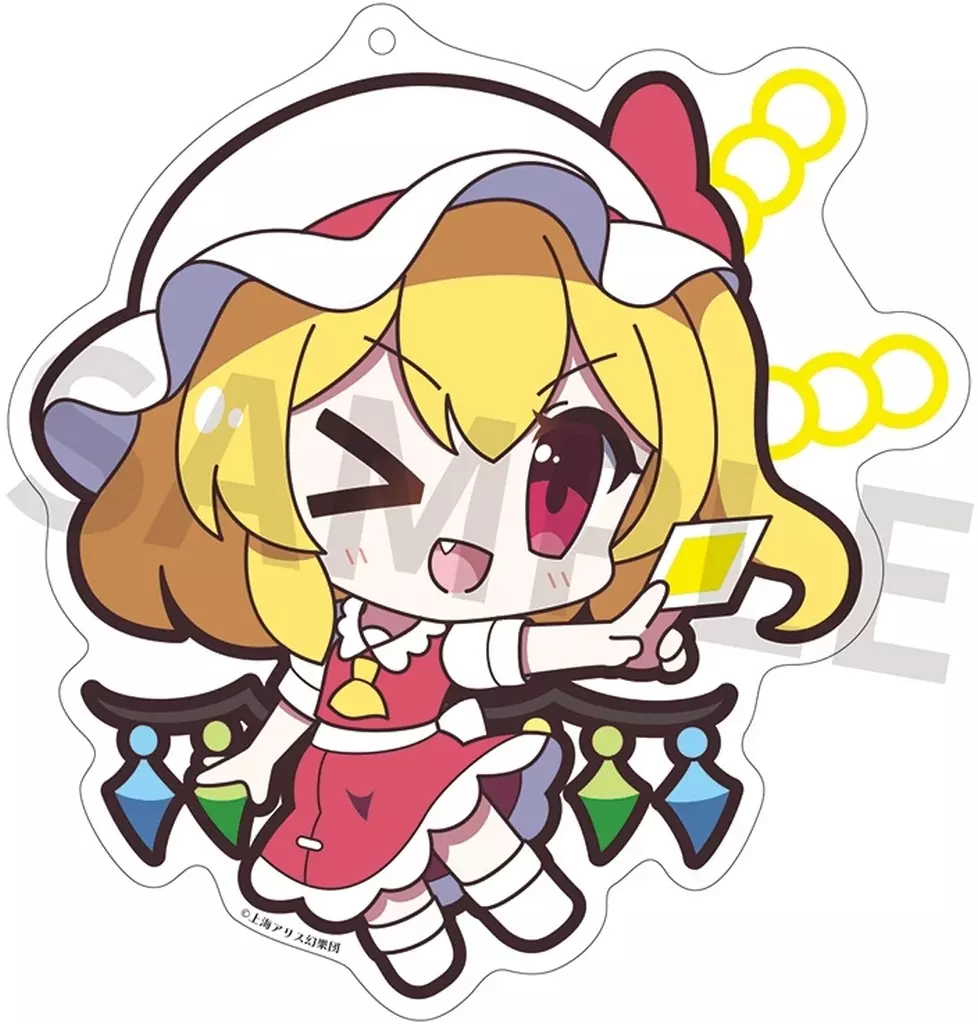 174.フランドール・スカーレット フォーオブアカインド 【ダイヤ】 アクリル ゆるっととうほう 「東方Project」