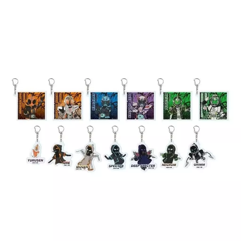 全13種セット 「仮面ライダーゴースト アクリル 01.グラフアートイラスト」