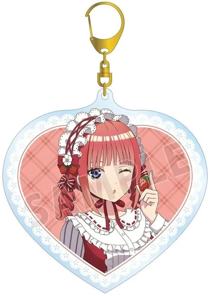 中野二乃 描き下ろし ショートケーキイメージコーデver. BIGアクリル 「五等分の花嫁＊ アニメイトフェア」