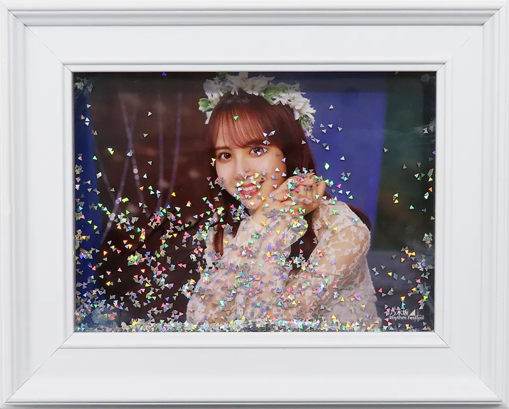 佐藤楓 直筆サイン入りオリジナルアクアフォトフレーム 「乃木坂46リズムフェスティバル イベント『失いたくないから -Never Lose You-』」 入賞賞品