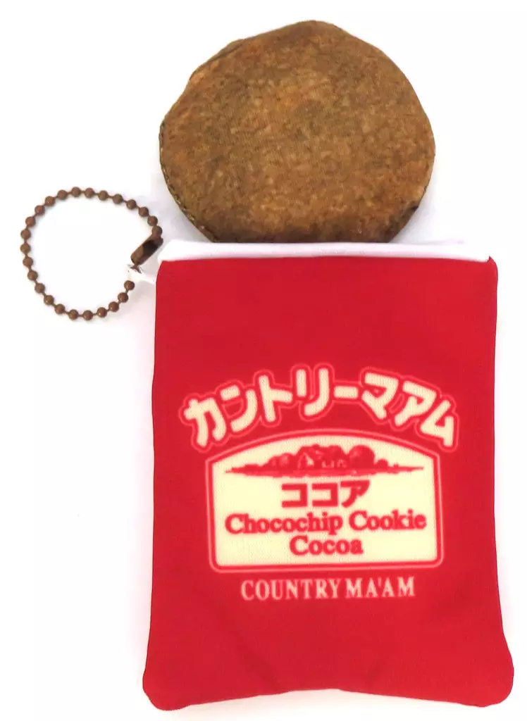 カントリーマアム(ココア) いただきマスコット 「タイトーくじ ペコのお菓子なびっくりばこ」 E賞