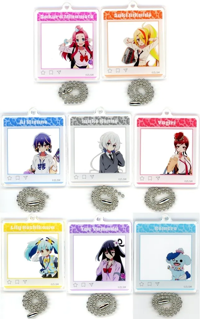 全8種セット 「劇場版 ゾンビランドサガ ゆめぎんがパラダイス POP UP SHOP アクリルコレクション」