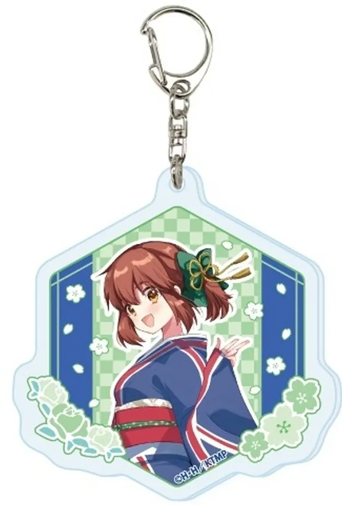 猪熊陽子 「きんいろモザイク カレンバースデー POP UP SHOP アクリル 01/(描き下ろしイラスト)」
